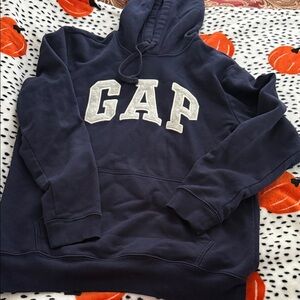 GAP Navy Blue Pullover Hoodie